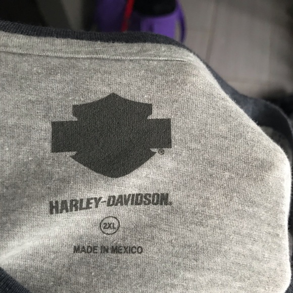 Harley Davidson - Slick Operator Ringer Tee - Picture 2 of 3